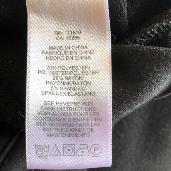 (2 pair)Michael Michael Kors pants Black sz6 Navy P/M - Picture 16 of 16